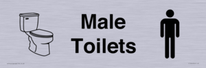 Dementia Male Toilet sign